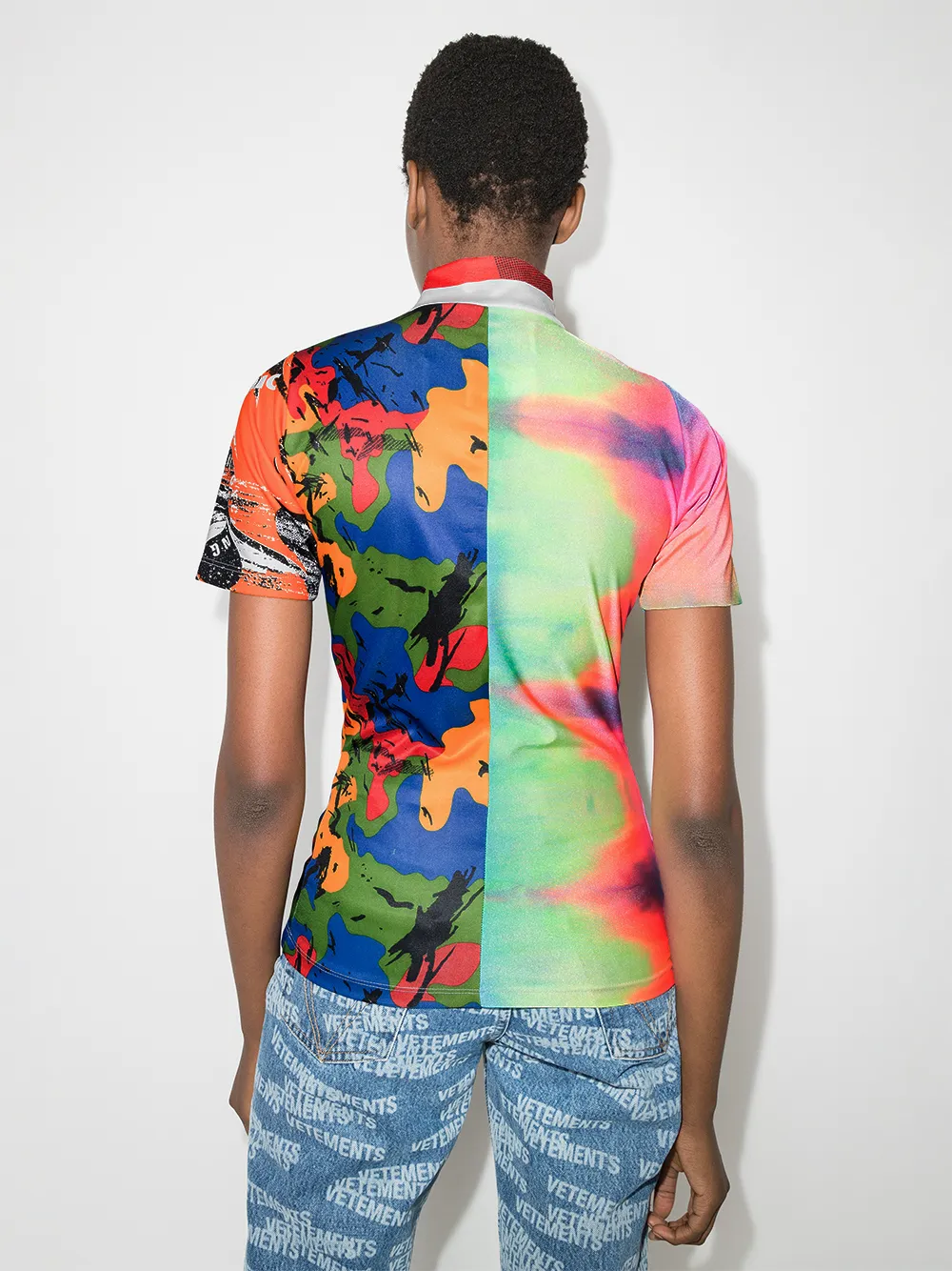 фото Conner ives топ reconstituted с принтом