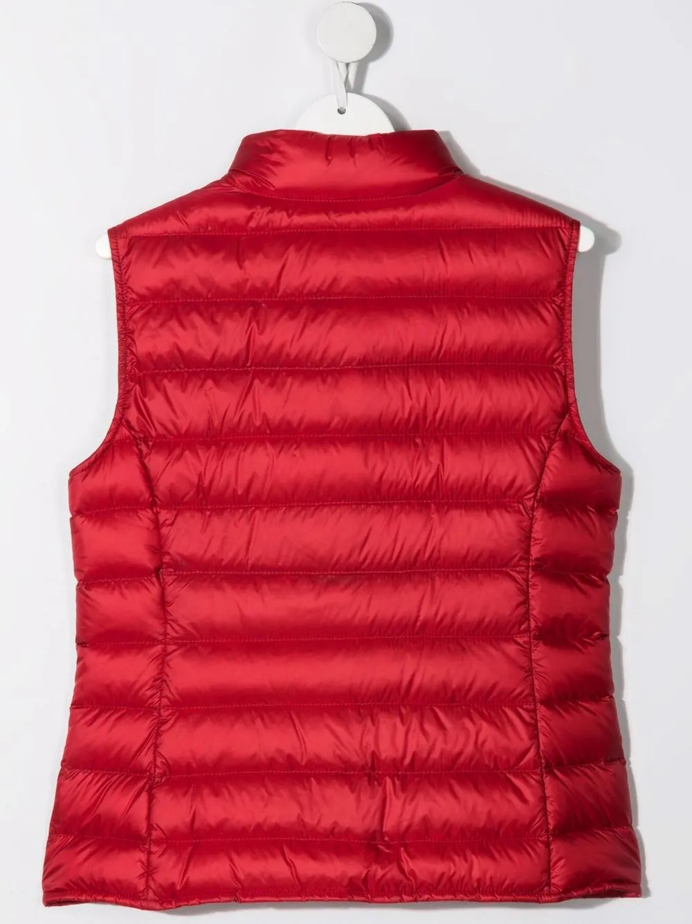 фото Moncler enfant жилет с нашивкой-логотипом