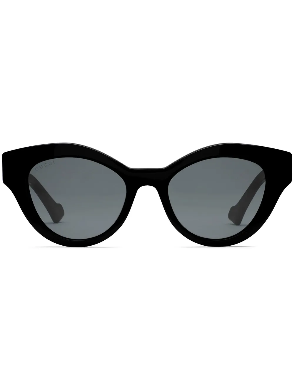 фото Gucci eyewear солнцезащитные очки в оправе 'кошачий глаз' с логотипом