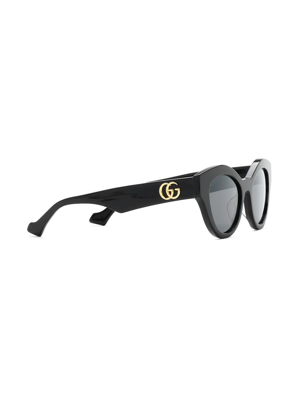 фото Gucci eyewear солнцезащитные очки в оправе 'кошачий глаз' с логотипом