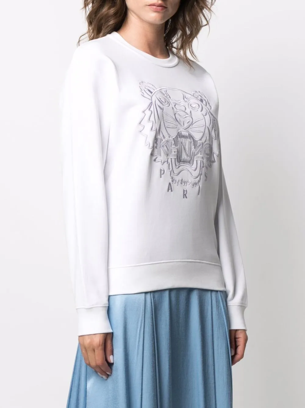фото Kenzo толстовка с вышивкой tiger