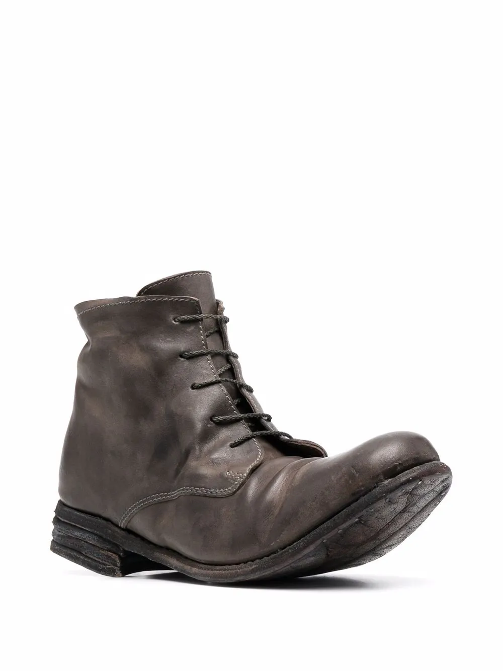 фото Poème bohémien ботинки на шнуровке с эффектом потертости