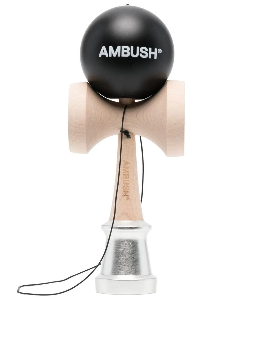 AMBUSH logo-print kendama - Black