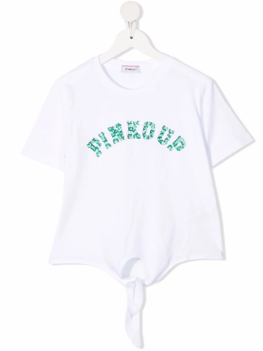 фото Pinko kids футболка с логотипом