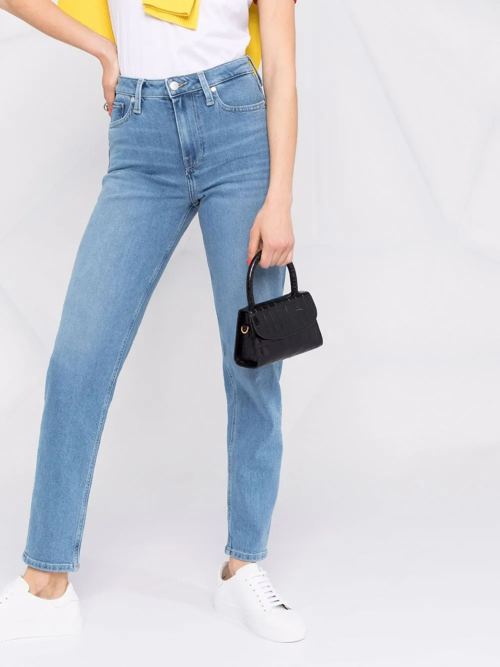 фото Tommy hilfiger джинсы кроя слим