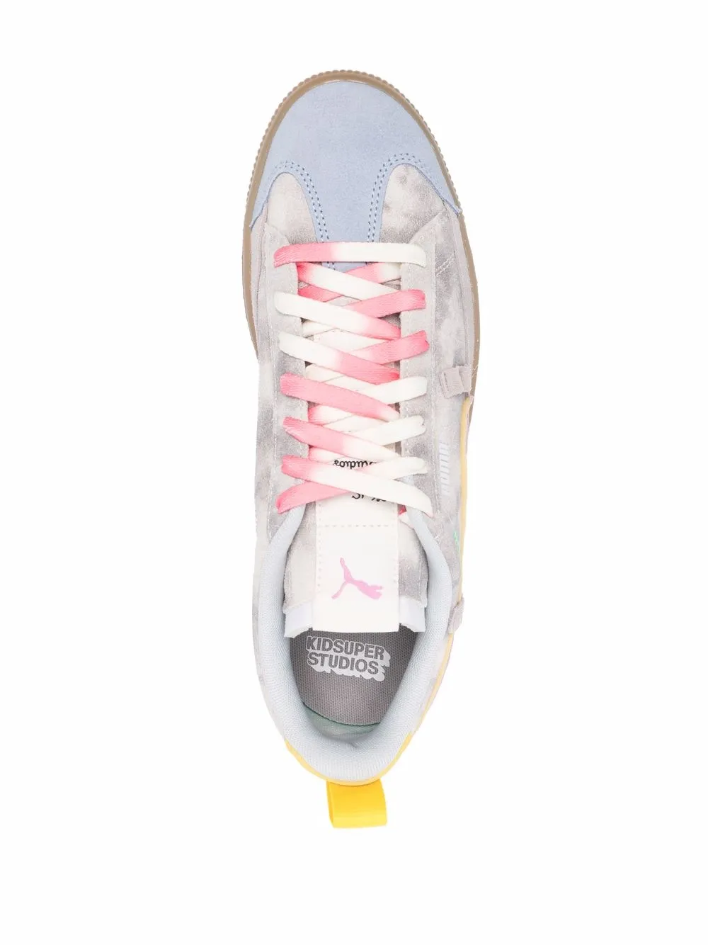 фото Puma кроссовки со вставками и принтом тай-дай