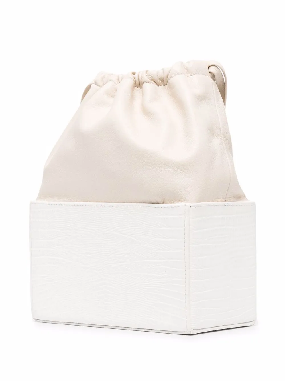 фото Altaire каркасная сумка с тиснением под кожу крокодила