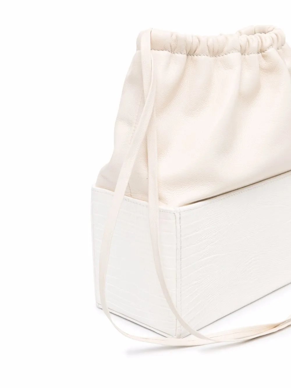 фото Altaire каркасная сумка с тиснением под кожу крокодила