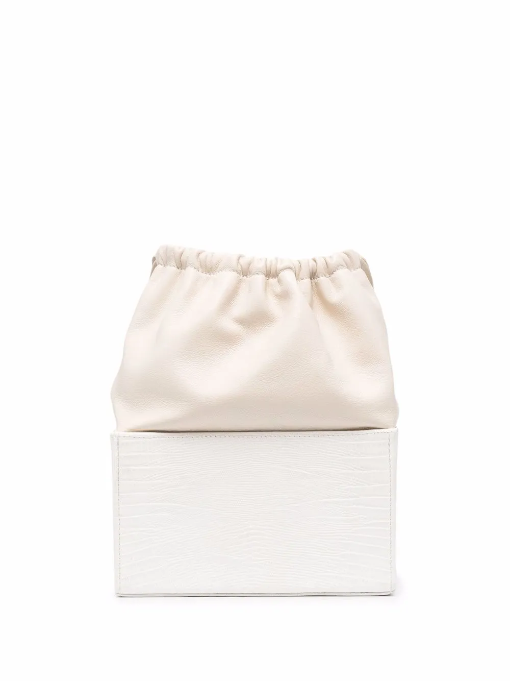 фото Altaire каркасная сумка с тиснением под кожу крокодила