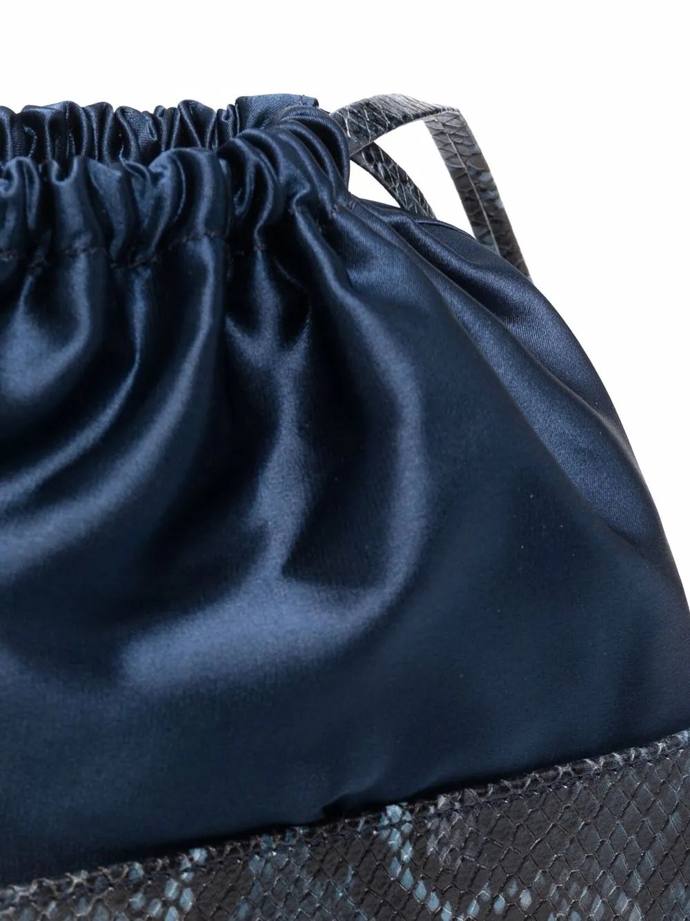 фото Altaire каркасная сумка с тиснением под кожу змеи