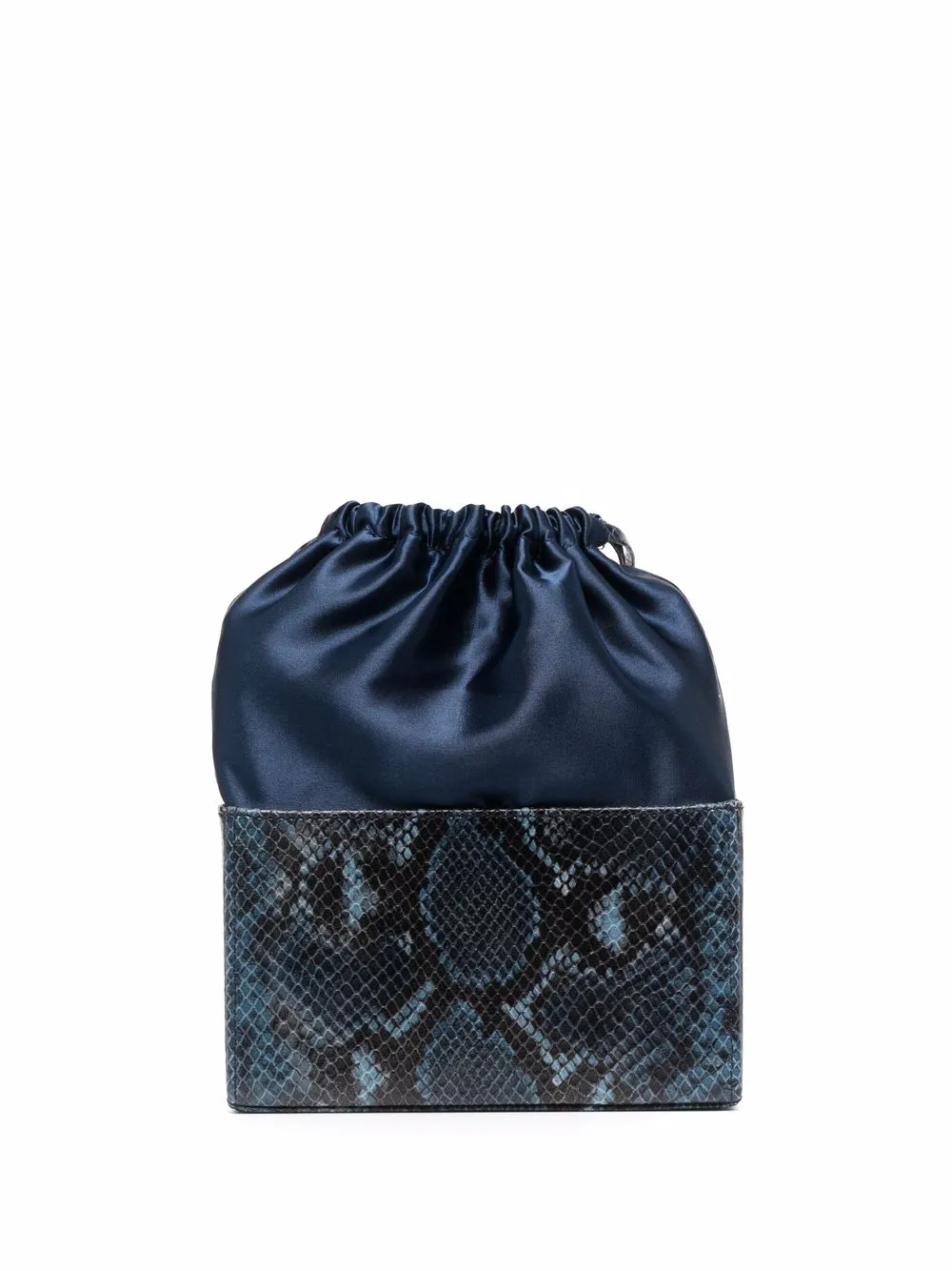 фото Altaire каркасная сумка с тиснением под кожу змеи