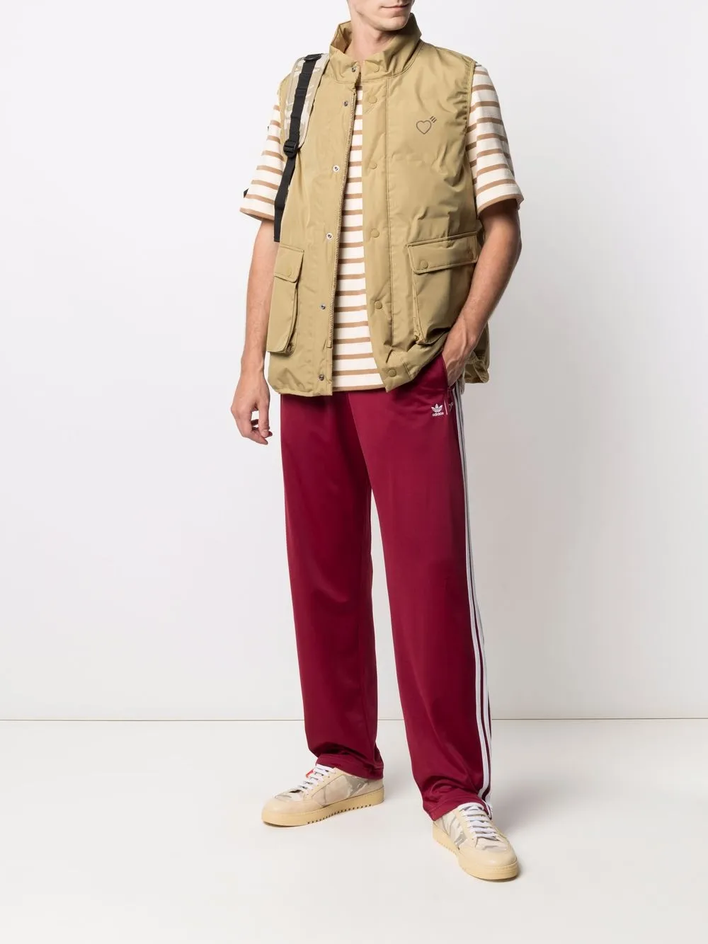 фото Adidas спортивные брюки с полосками