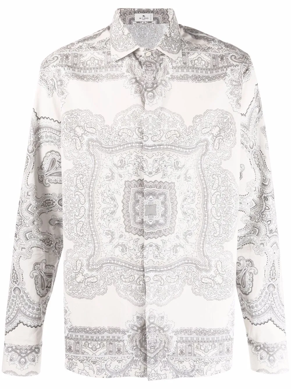 фото Etro рубашка с узором пейсли