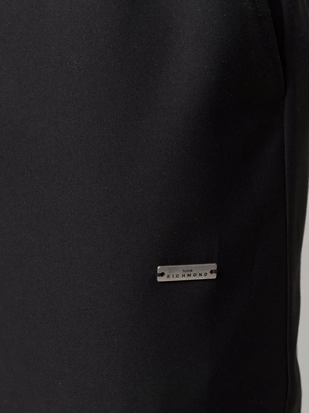 фото John richmond брюки прямого кроя с кулиской