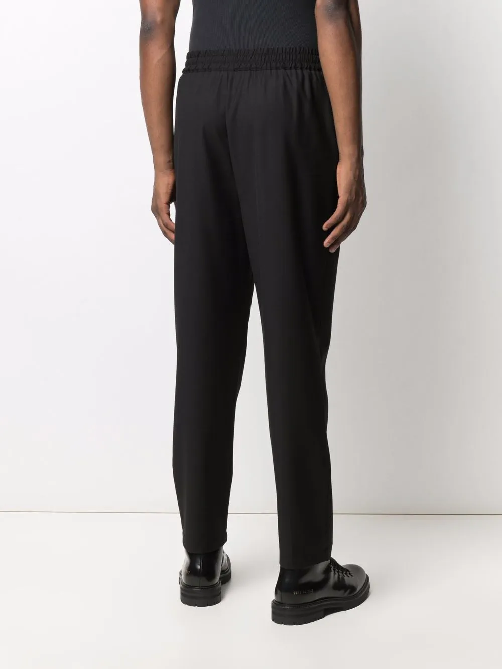 фото John richmond брюки прямого кроя с кулиской