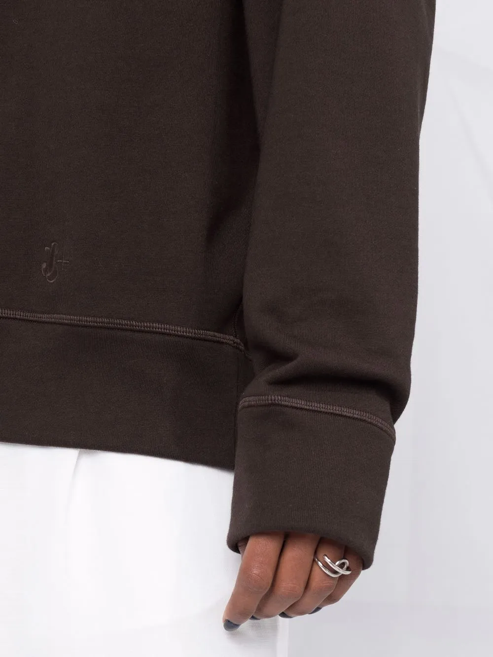 фото Jil sander толстовка с капюшоном на шнурке