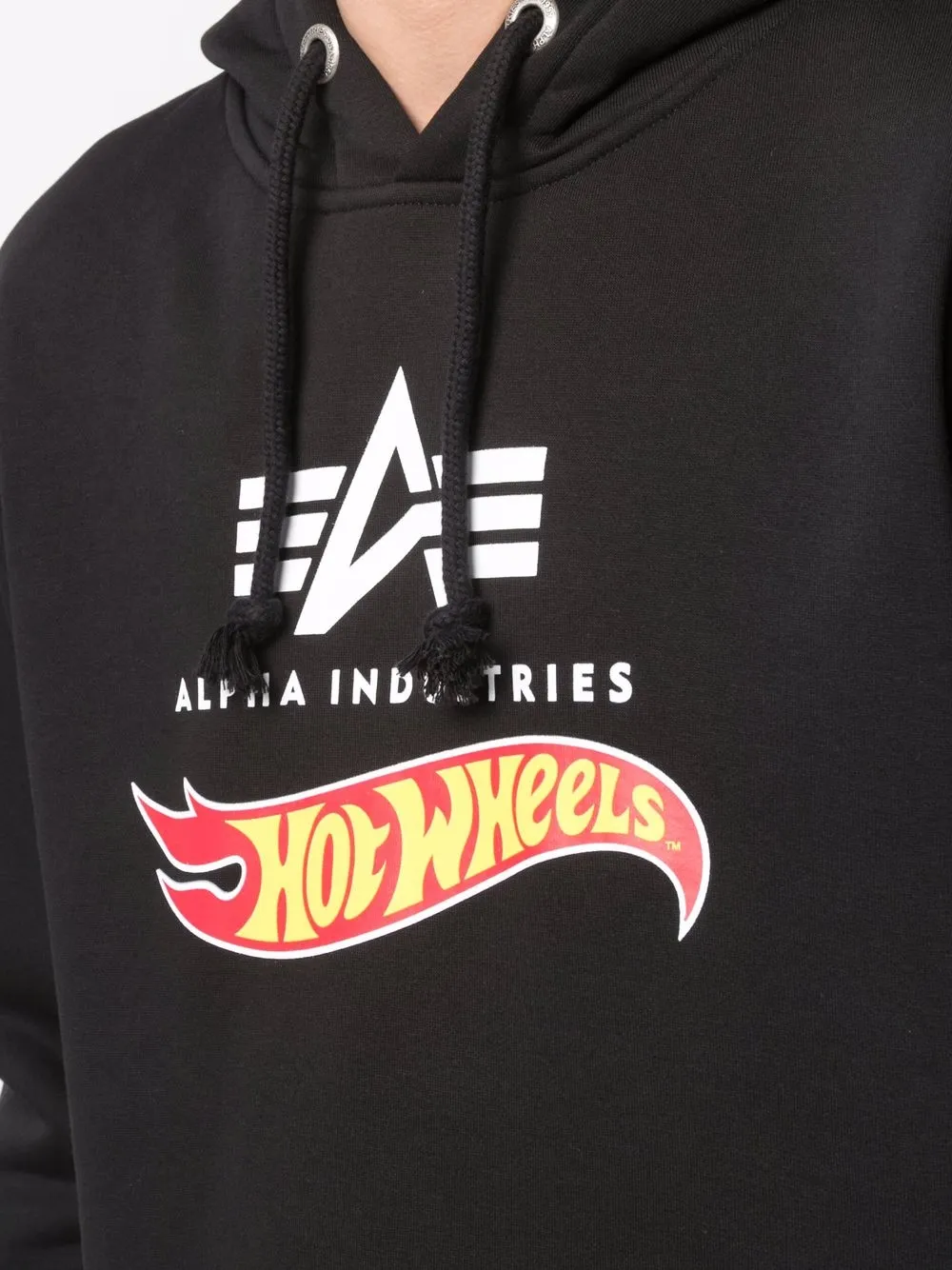 фото Alpha industries худи с кулиской и логотипом