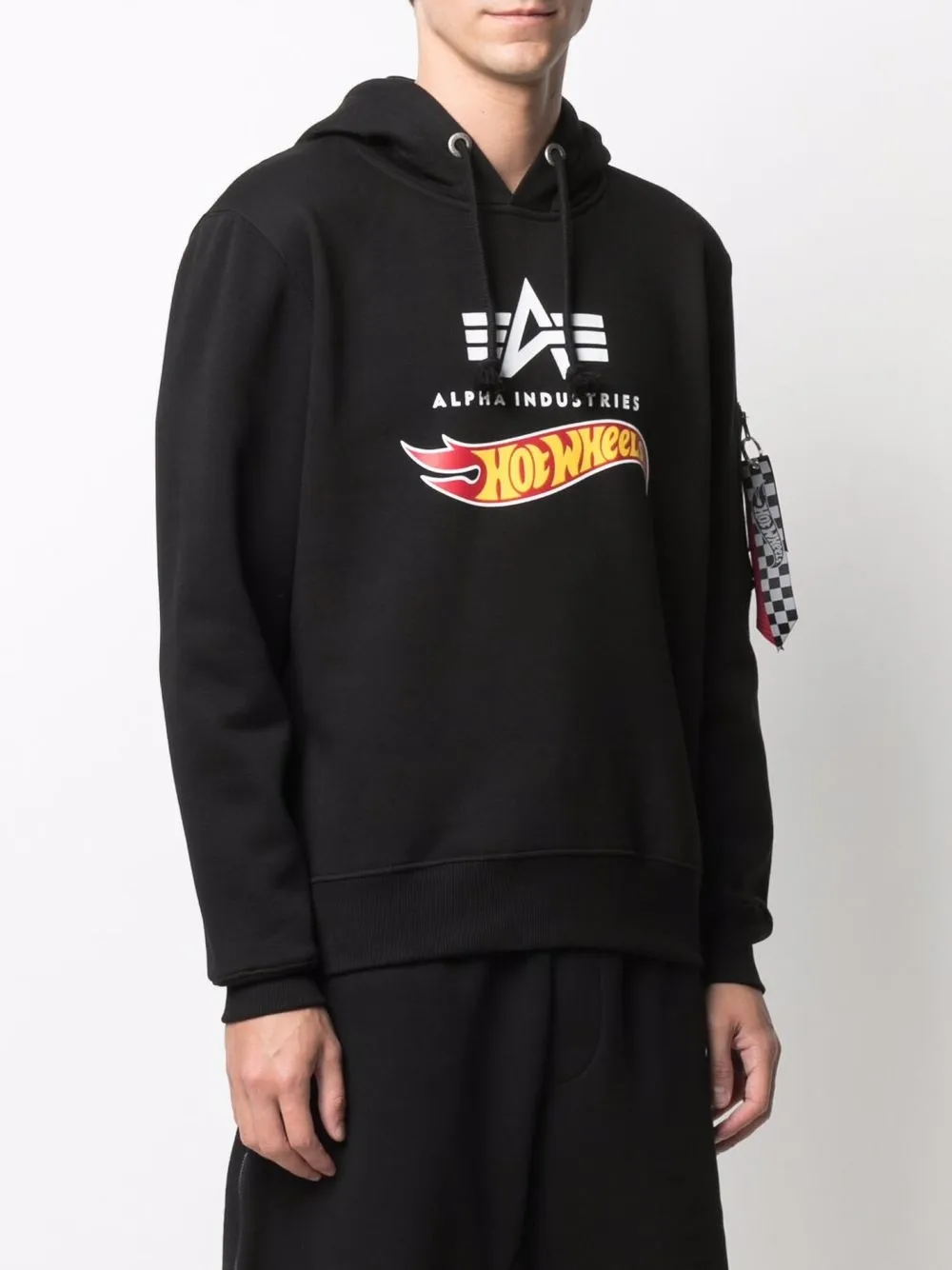 фото Alpha industries худи с кулиской и логотипом