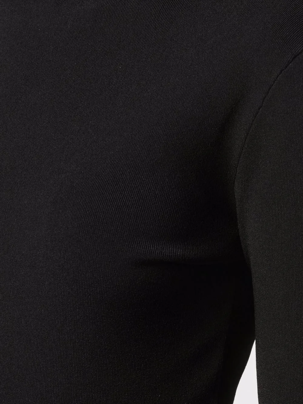 фото Versace топ из джерси с высоким воротником