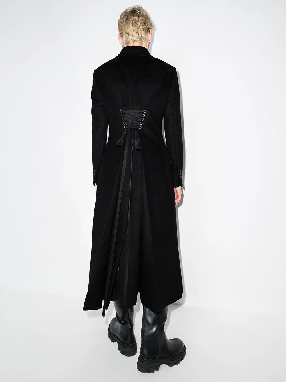 фото Alexander mcqueen двубортное пальто