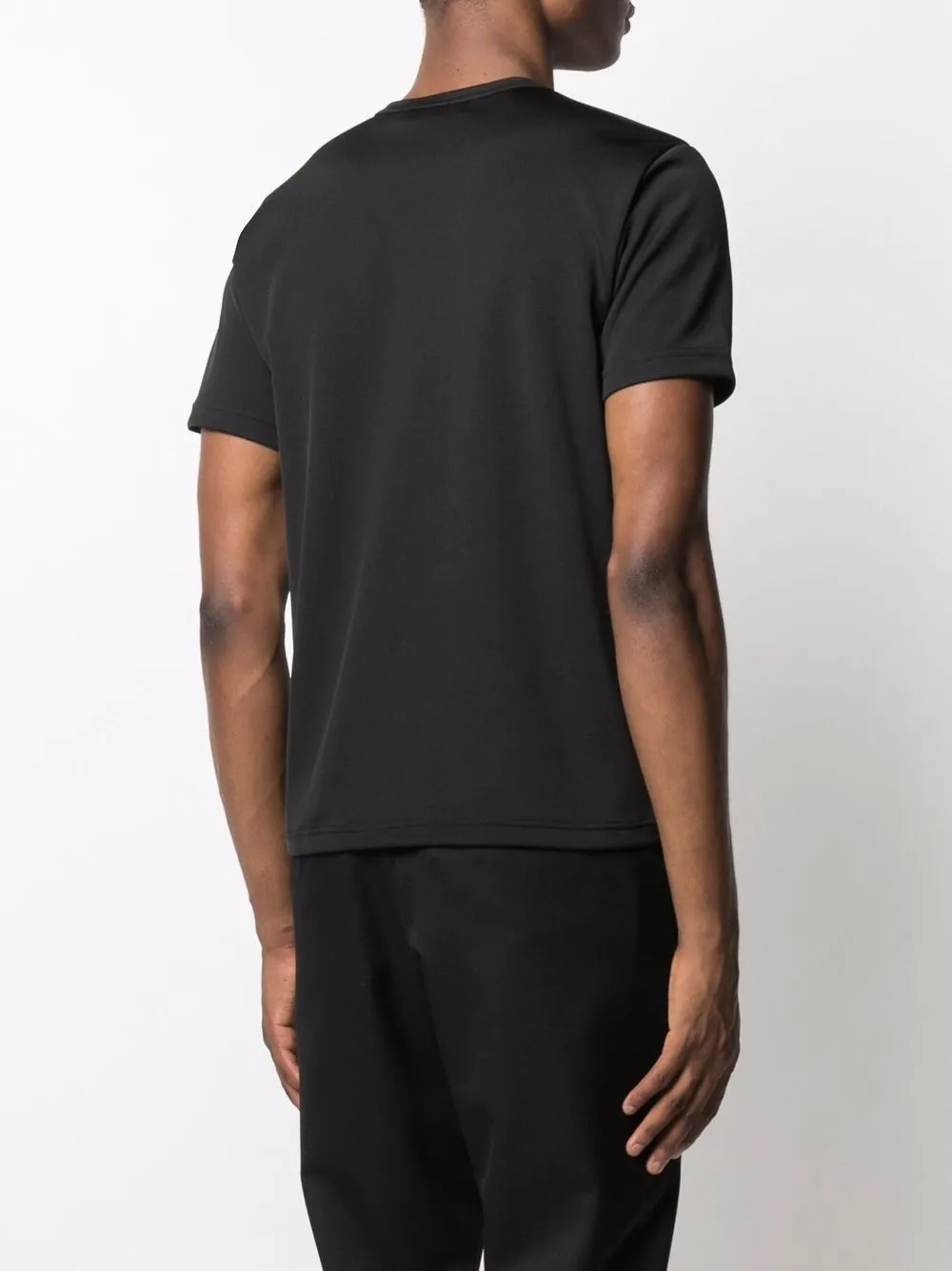 фото Black comme des garçons футболка с принтом swoosh
