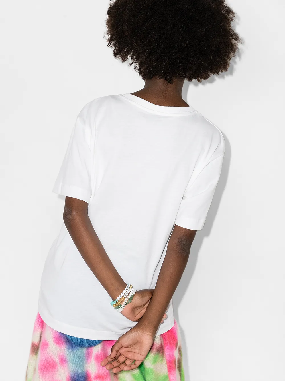 фото Moschino kids футболка с логотипом