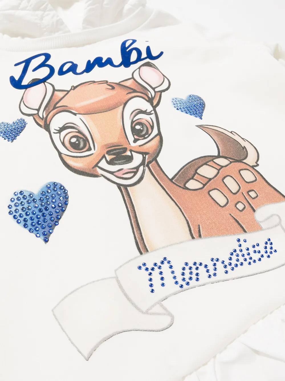фото Monnalisa худи bambi с оборками