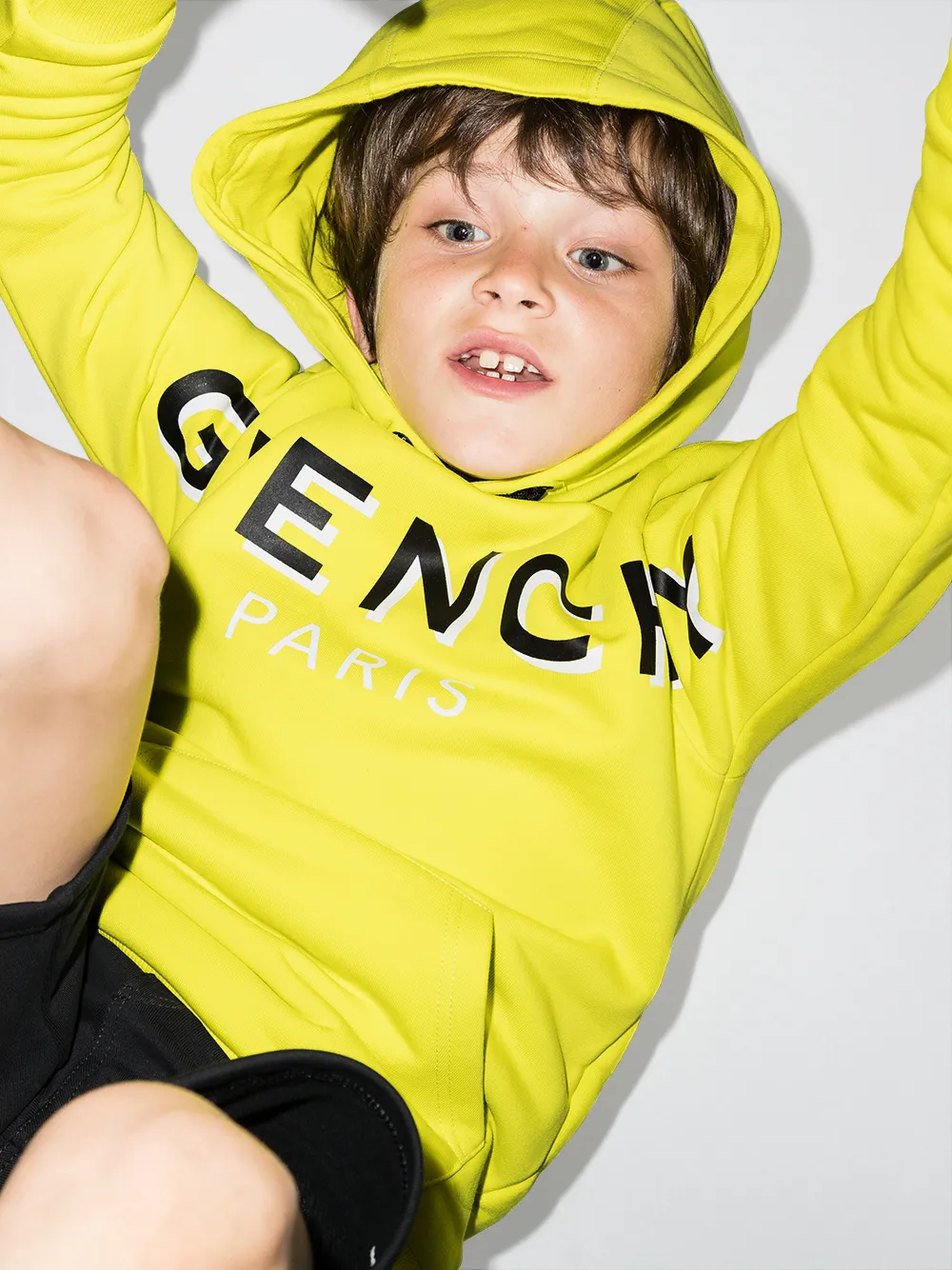 фото Givenchy kids толстовка с капюшоном и логотипом