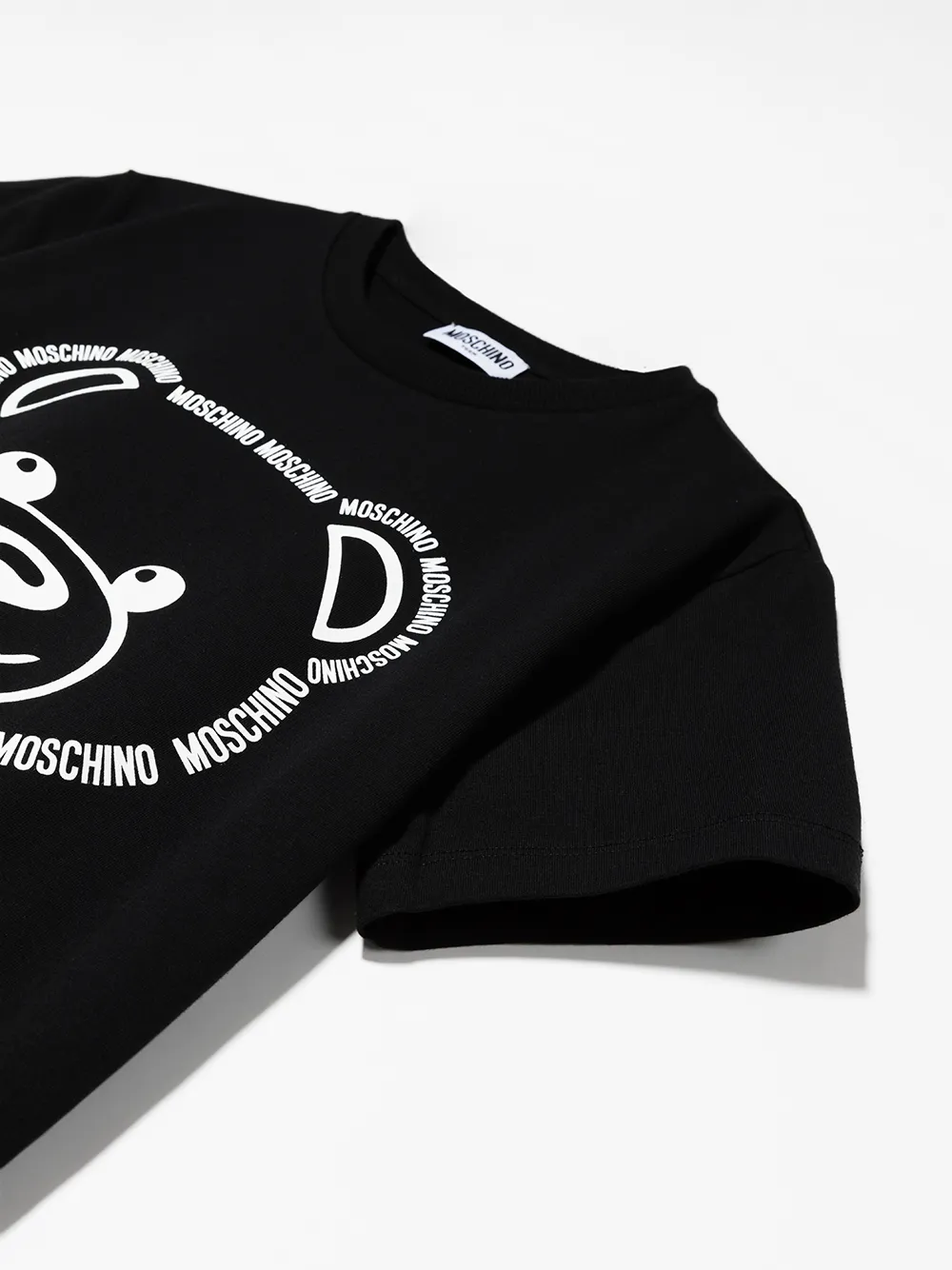 фото Moschino kids футболка teddy bear