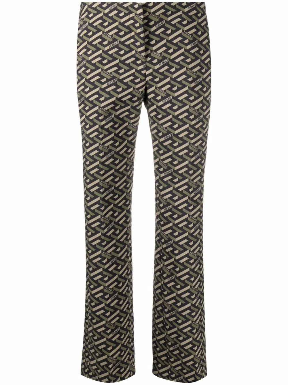 фото Versace укороченные брюки la greca
