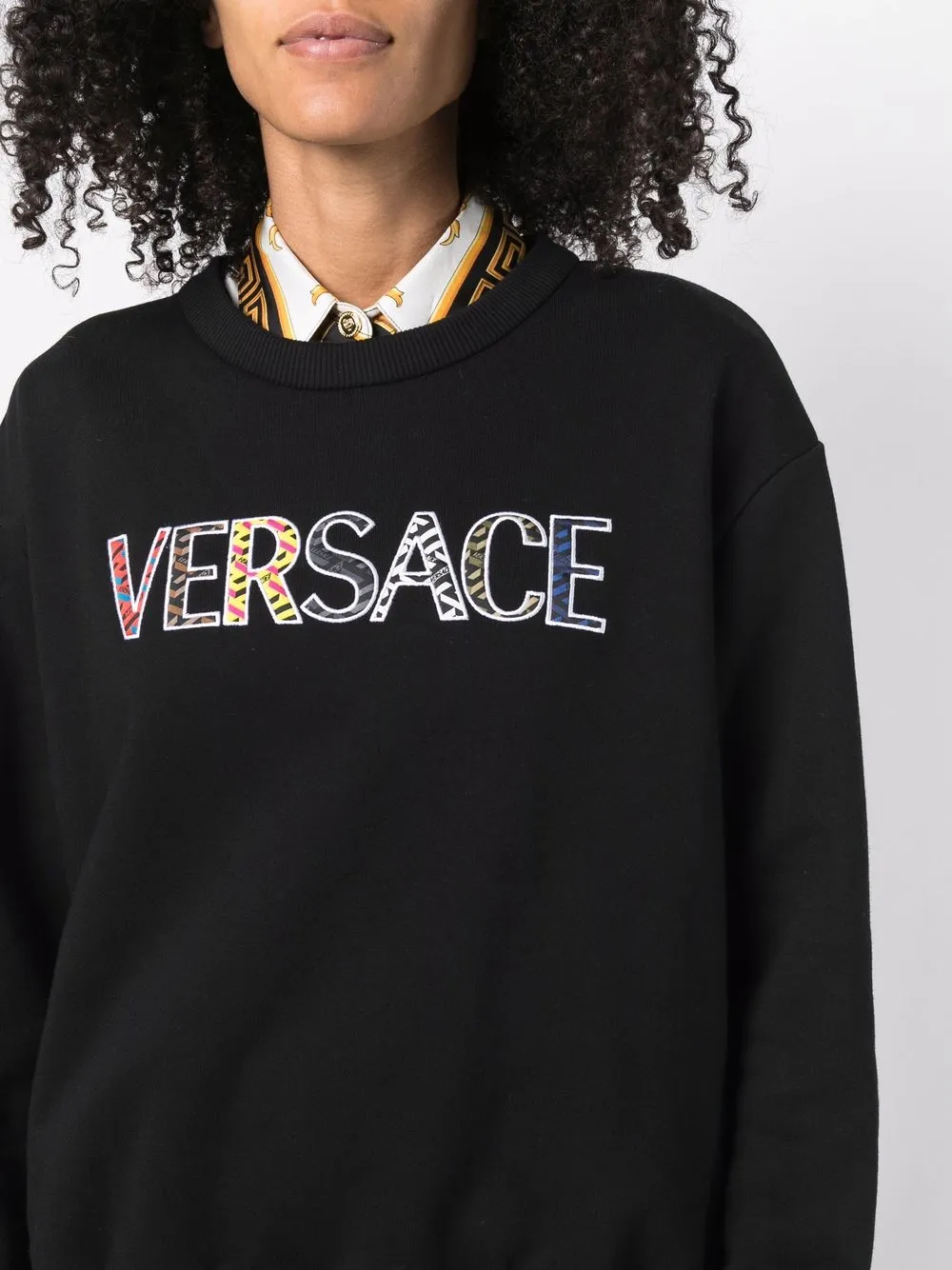 фото Versace толстовка с логотипом