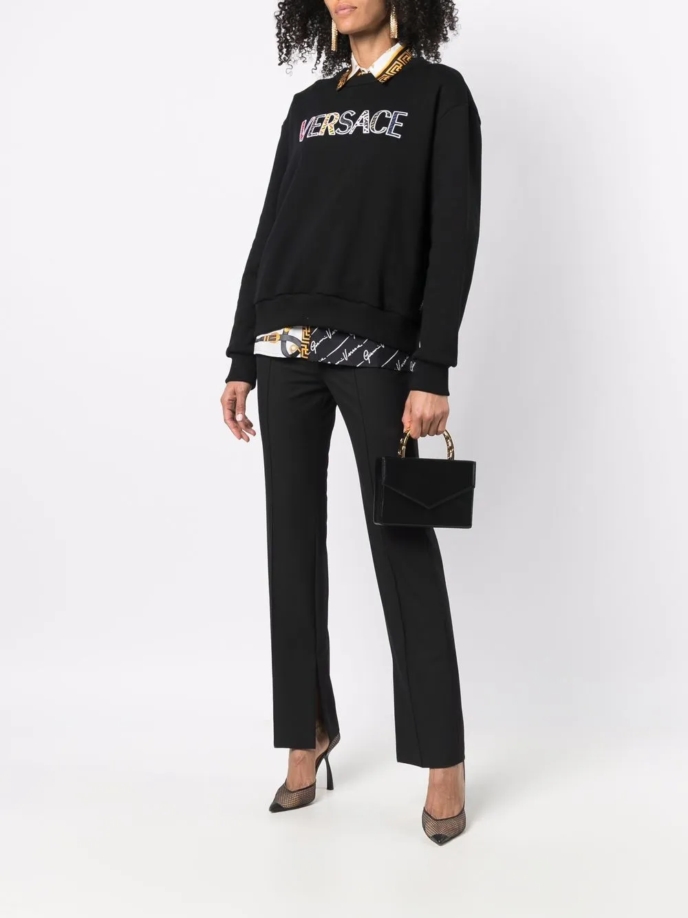 фото Versace толстовка с логотипом