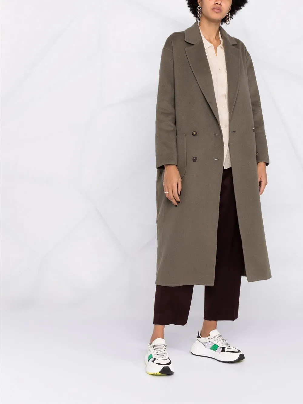 фото Kiton кашемировое пальто-кокон