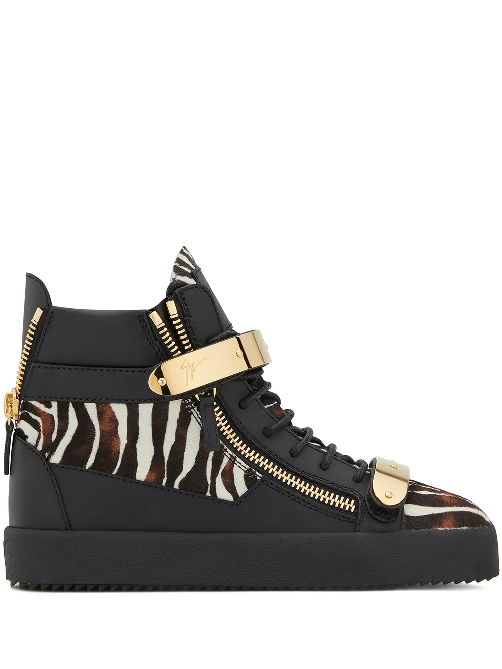 фото Giuseppe zanotti высокие кеды coby exotic