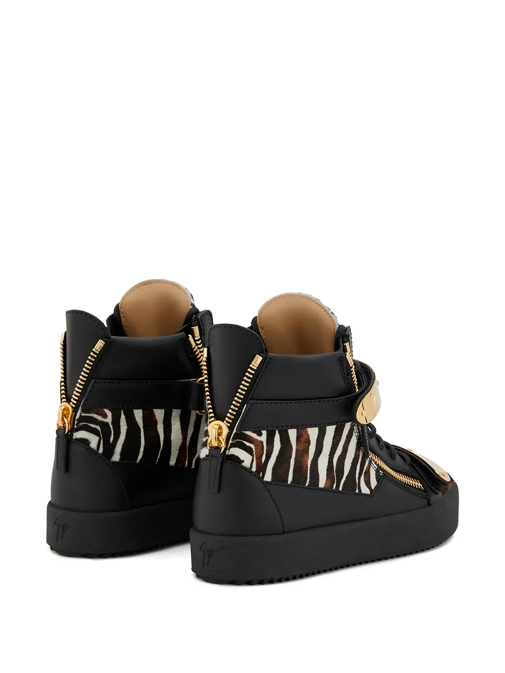 фото Giuseppe zanotti высокие кеды coby exotic
