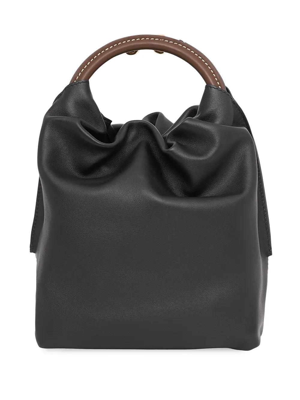 фото Burberry сумка-ведро с ручками-кольцами