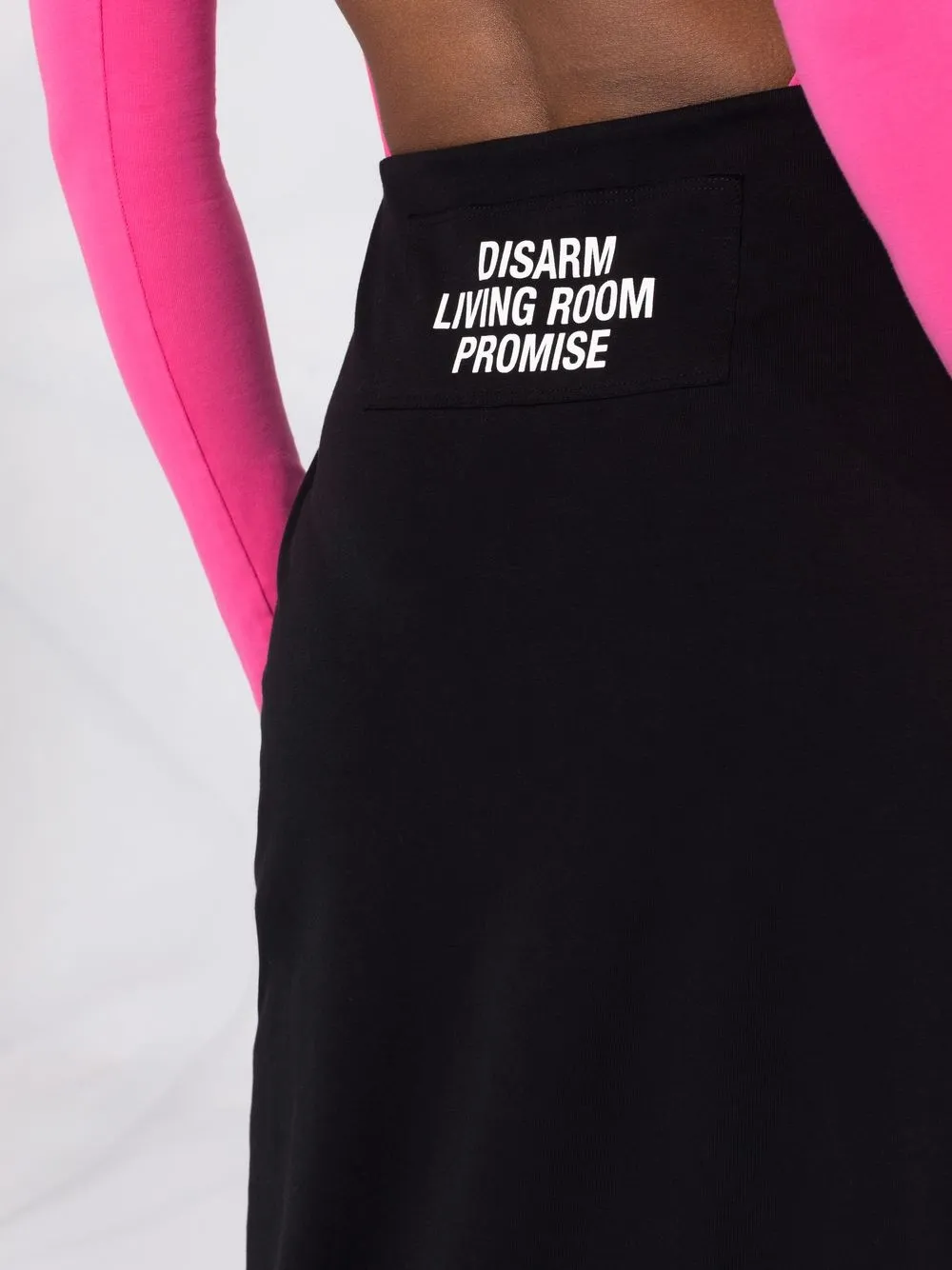 фото Raf simons юбка макси с надписью