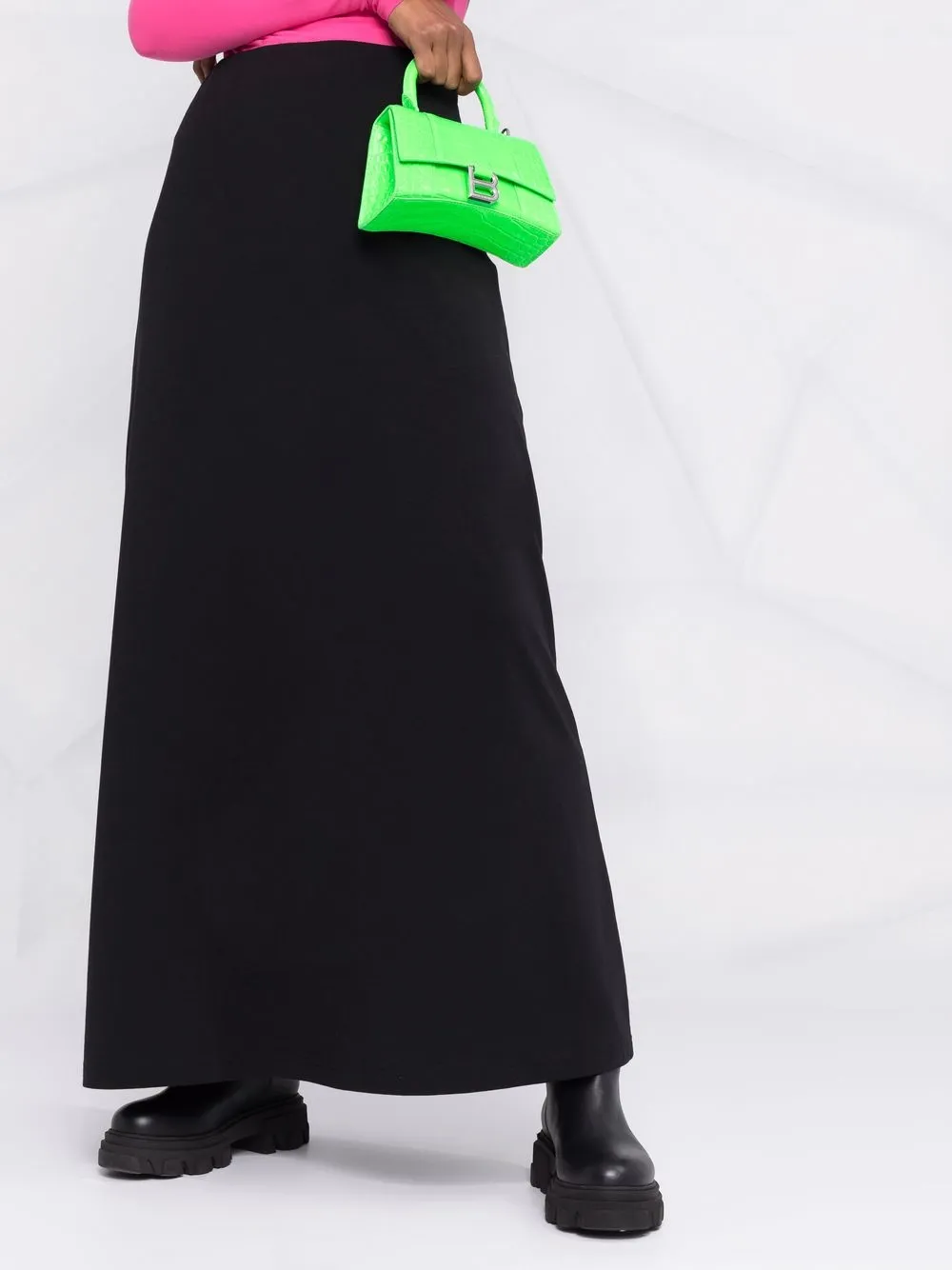 фото Raf simons юбка макси с надписью