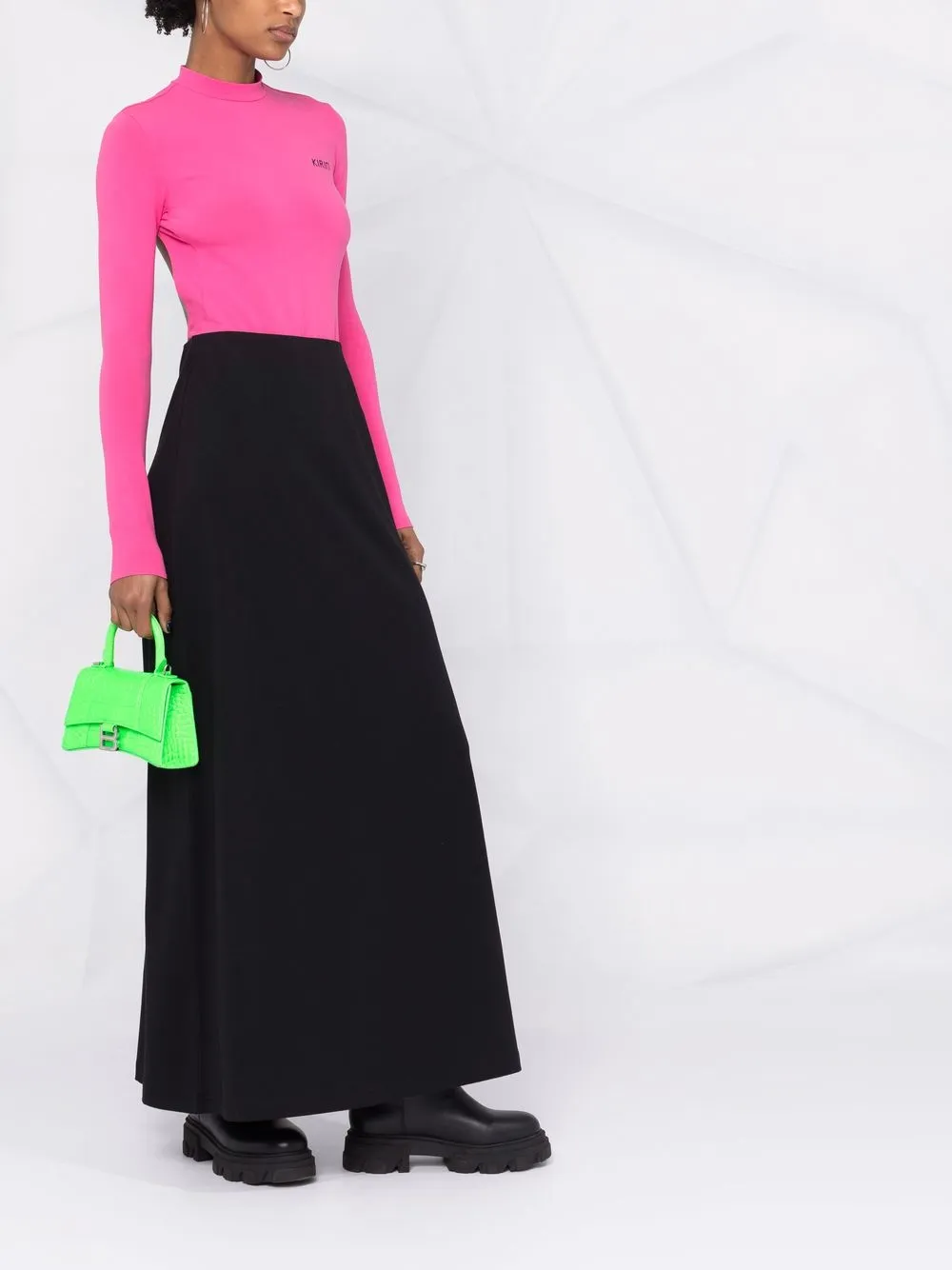 фото Raf simons юбка макси с надписью