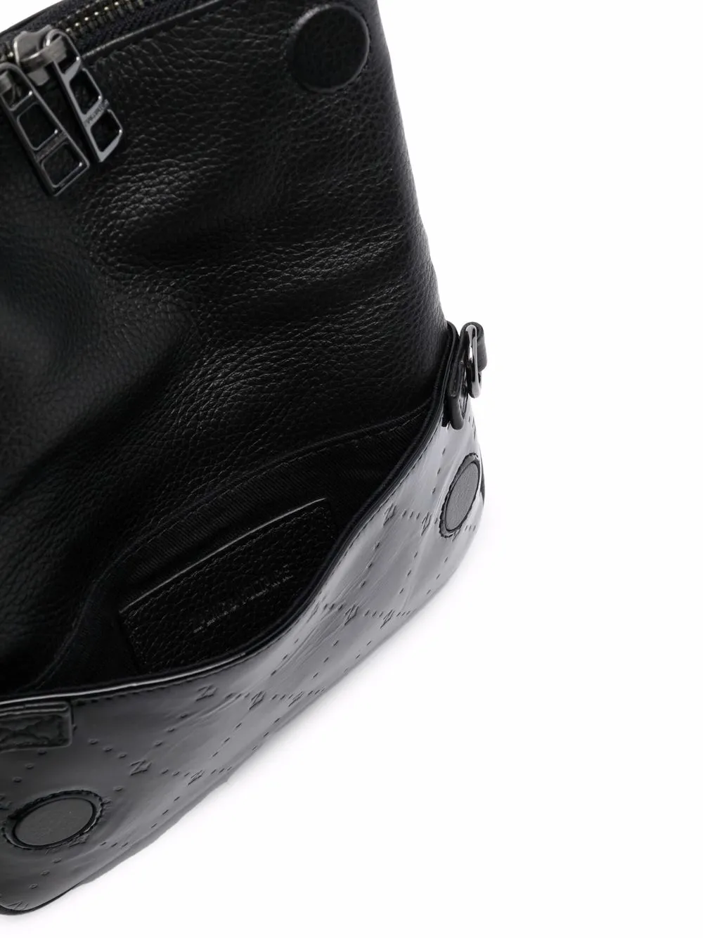 фото Zadig&voltaire сумка через плечо rock nano с тисненым логотипом