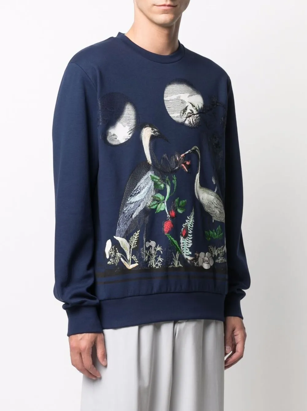 фото Etro толстовка felpa с круглым вырезом