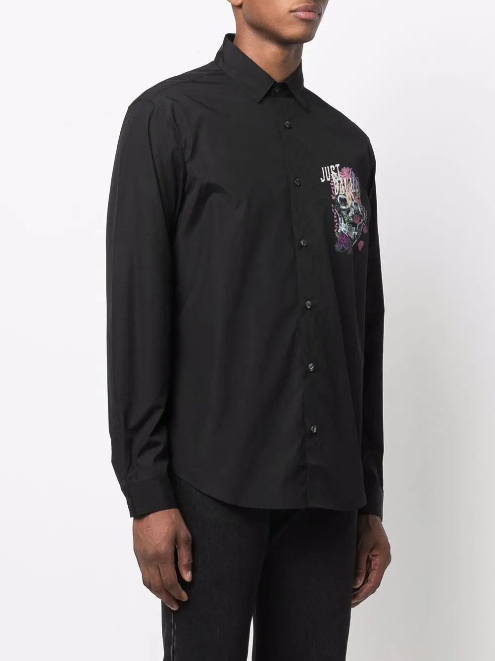 фото Just cavalli футболка с логотипом skull