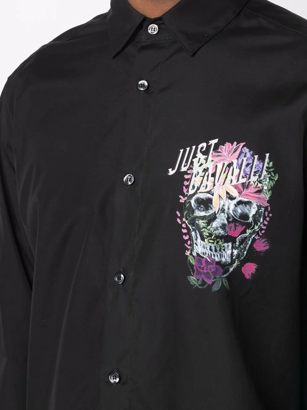 фото Just cavalli футболка с логотипом skull