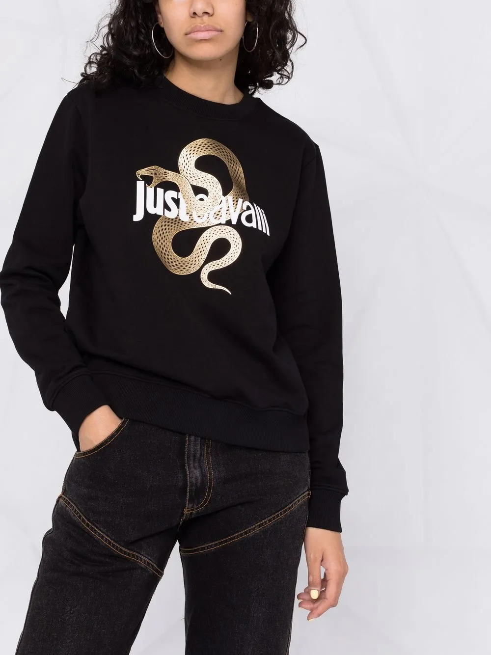 фото Just cavalli толстовка с логотипом