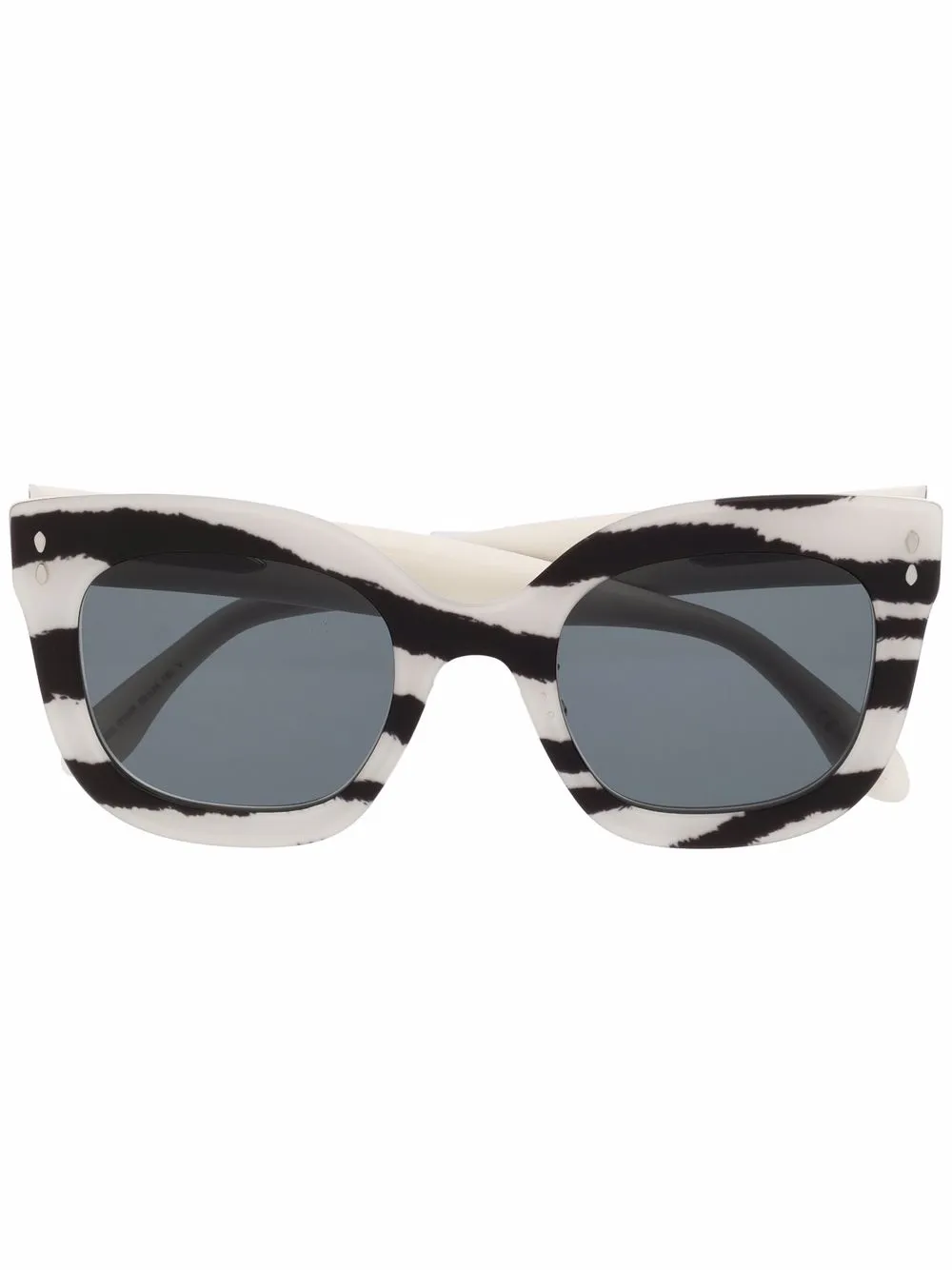 фото Isabel marant eyewear солнцезащитные очки в оправе 'кошачий глаз' с принтом