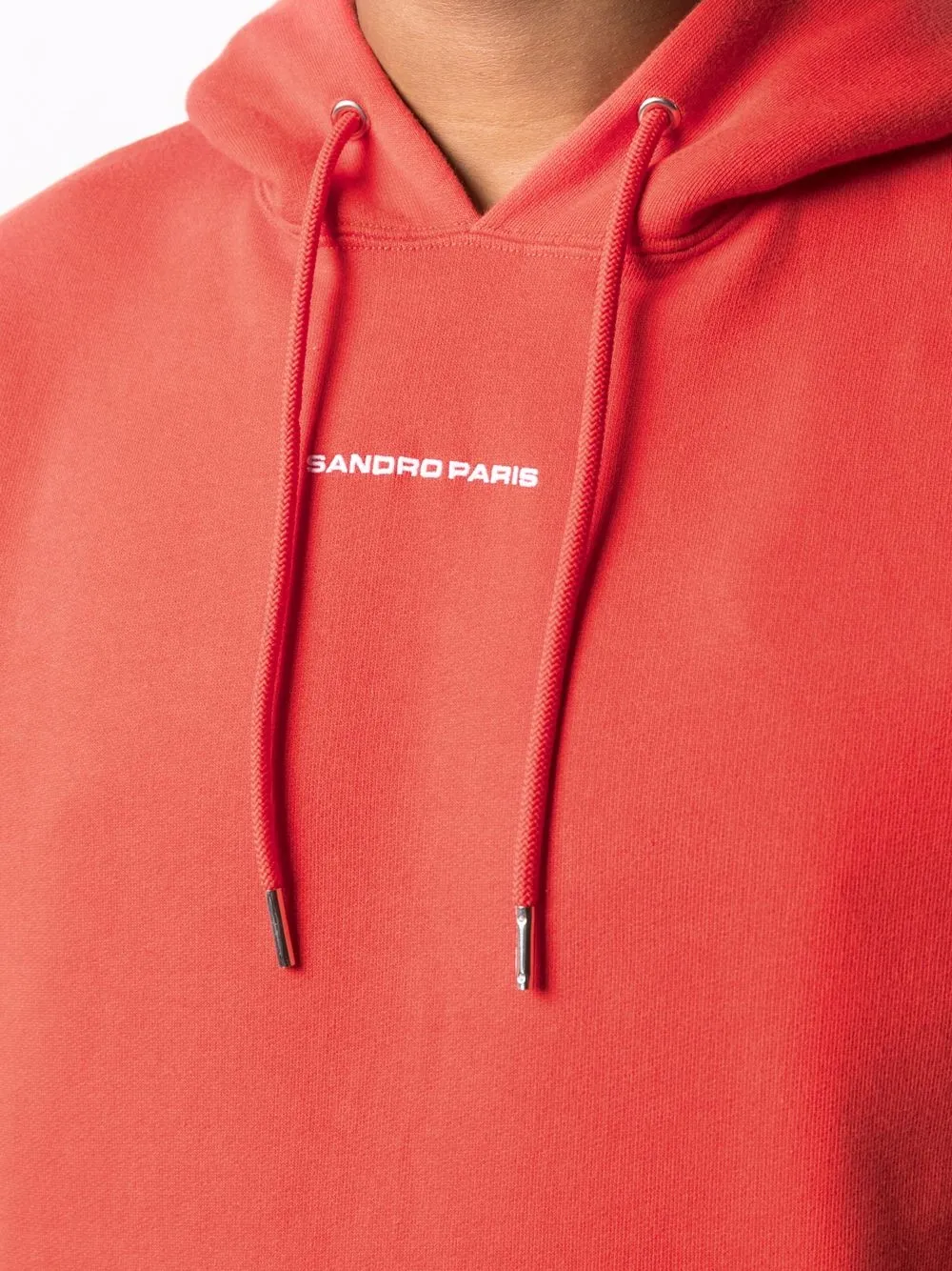 фото Sandro paris худи с вышитым логотипом