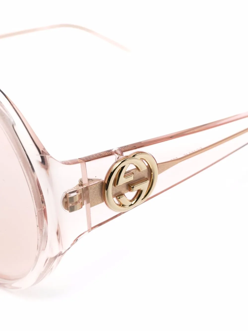фото Gucci eyewear солнцезащитные очки в круглой оправе