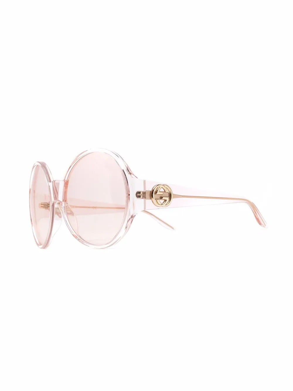 фото Gucci eyewear солнцезащитные очки в круглой оправе