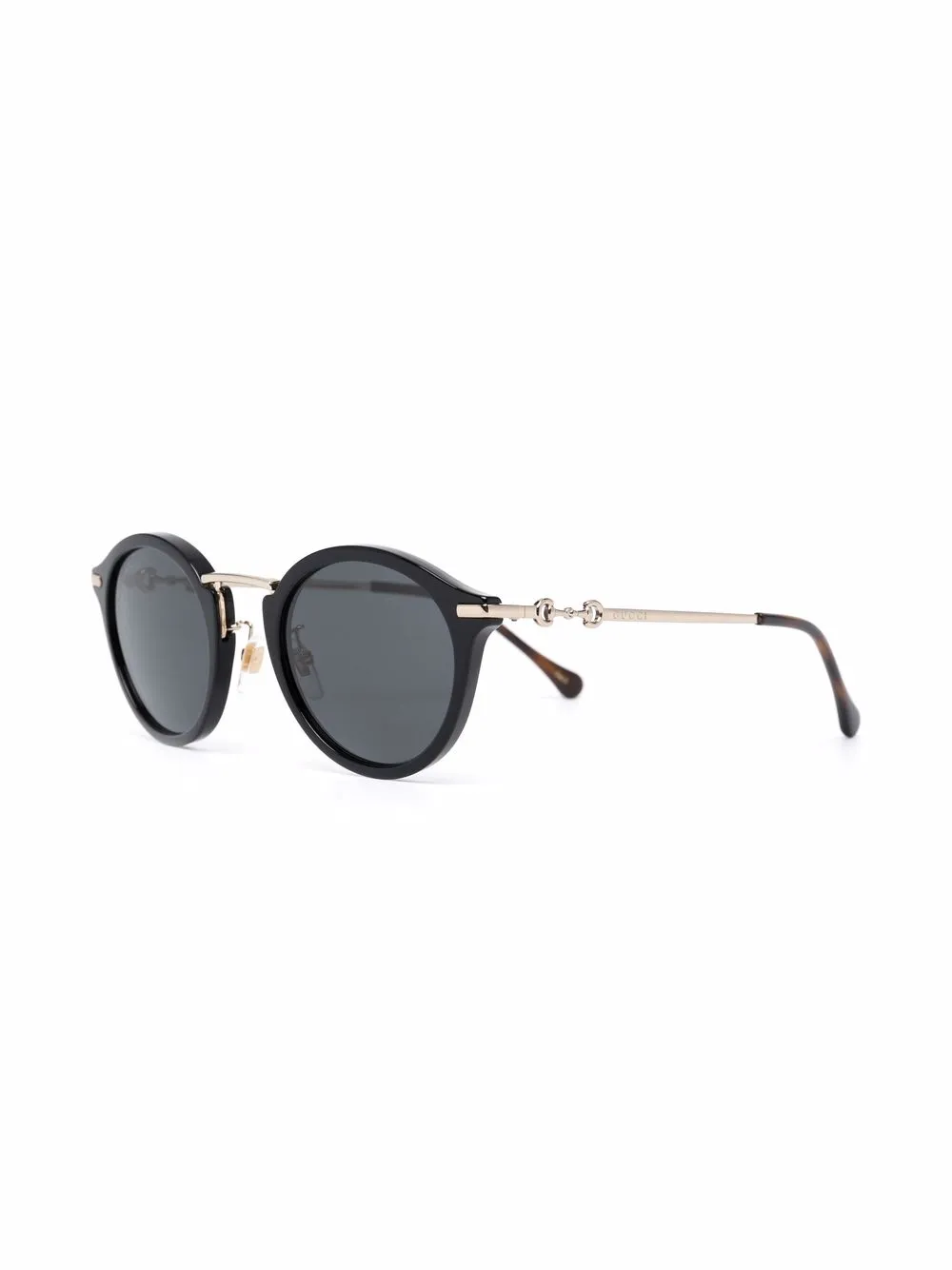 фото Gucci eyewear солнцезащитные очки в круглой оправе