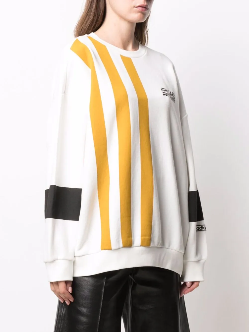 фото Adidas толстовка с принтом girls are awesome